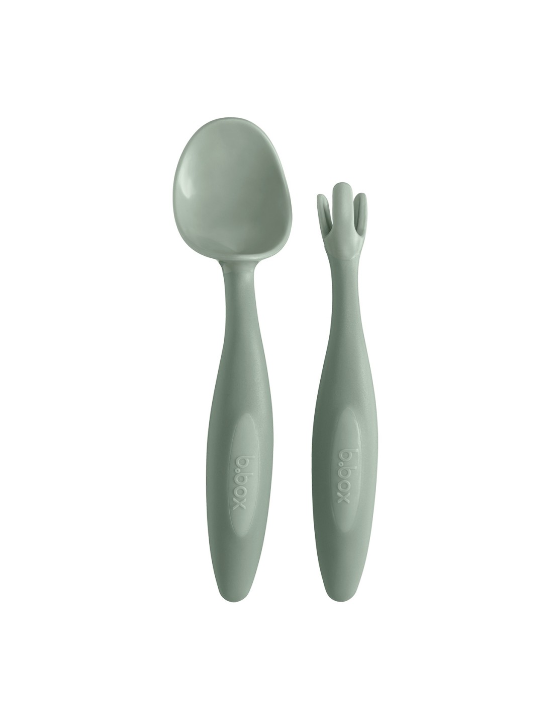 Cubiertos infantiles con cajita - Sage