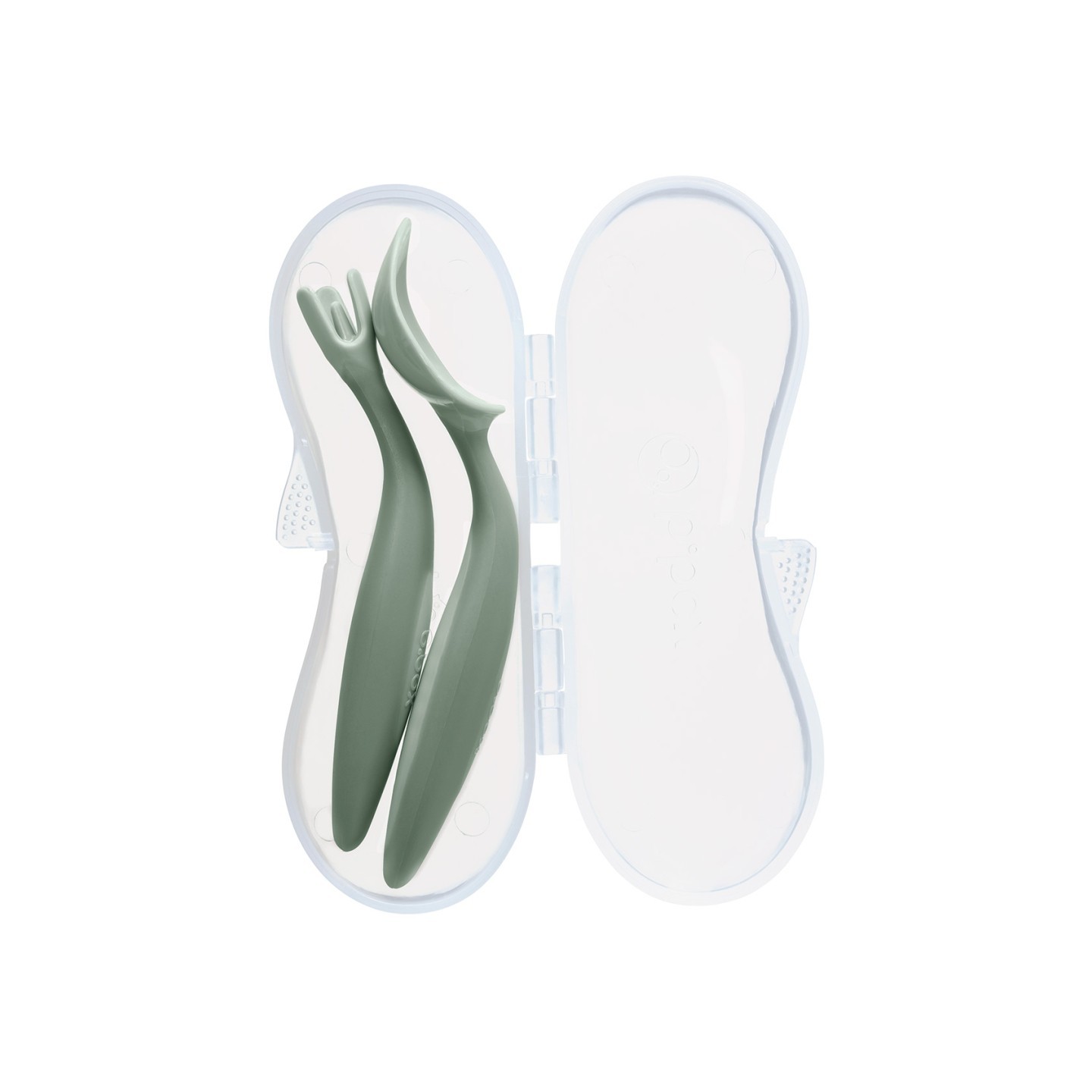 Cubiertos infantiles con cajita - Sage