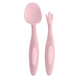 Cubiertos infantiles con cajita - Blush