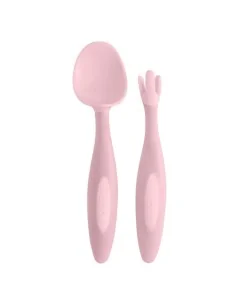 Cubiertos infantiles con cajita - Blush