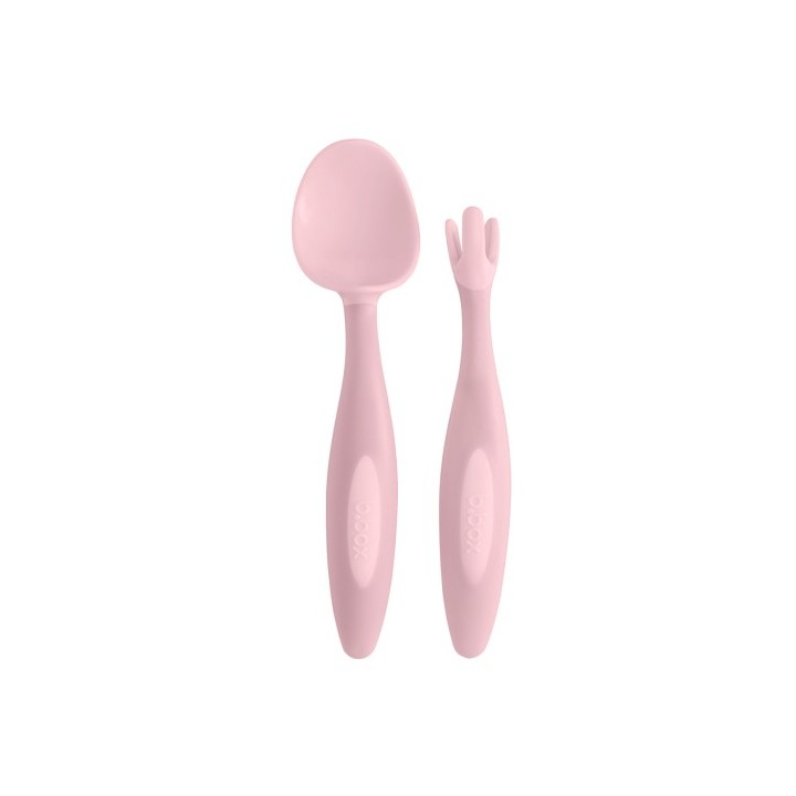 Cubiertos infantiles con cajita - Blush