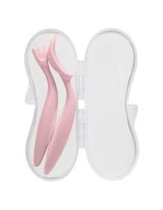 Cubiertos infantiles con cajita - Blush 2