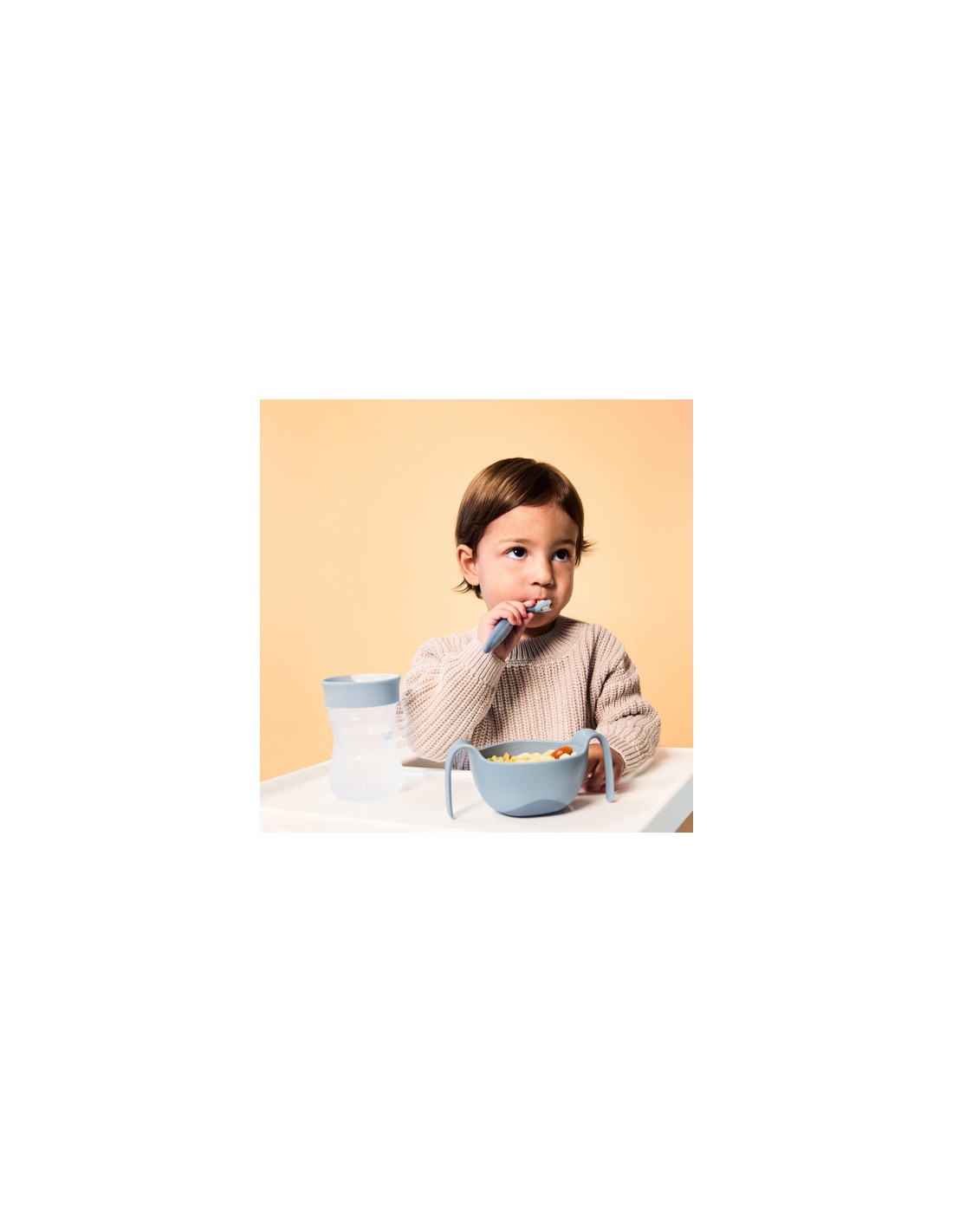 Cubiertos infantiles con cajita - Ocean