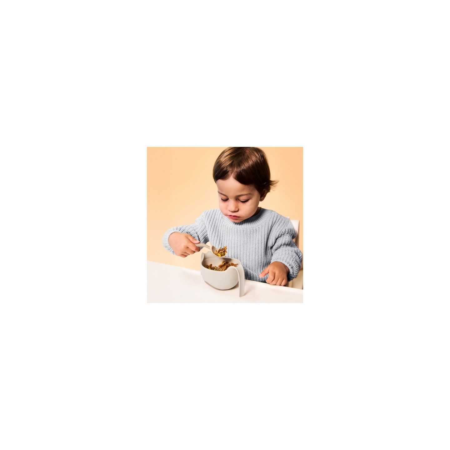 Cubiertos infantiles con cajita - Latte