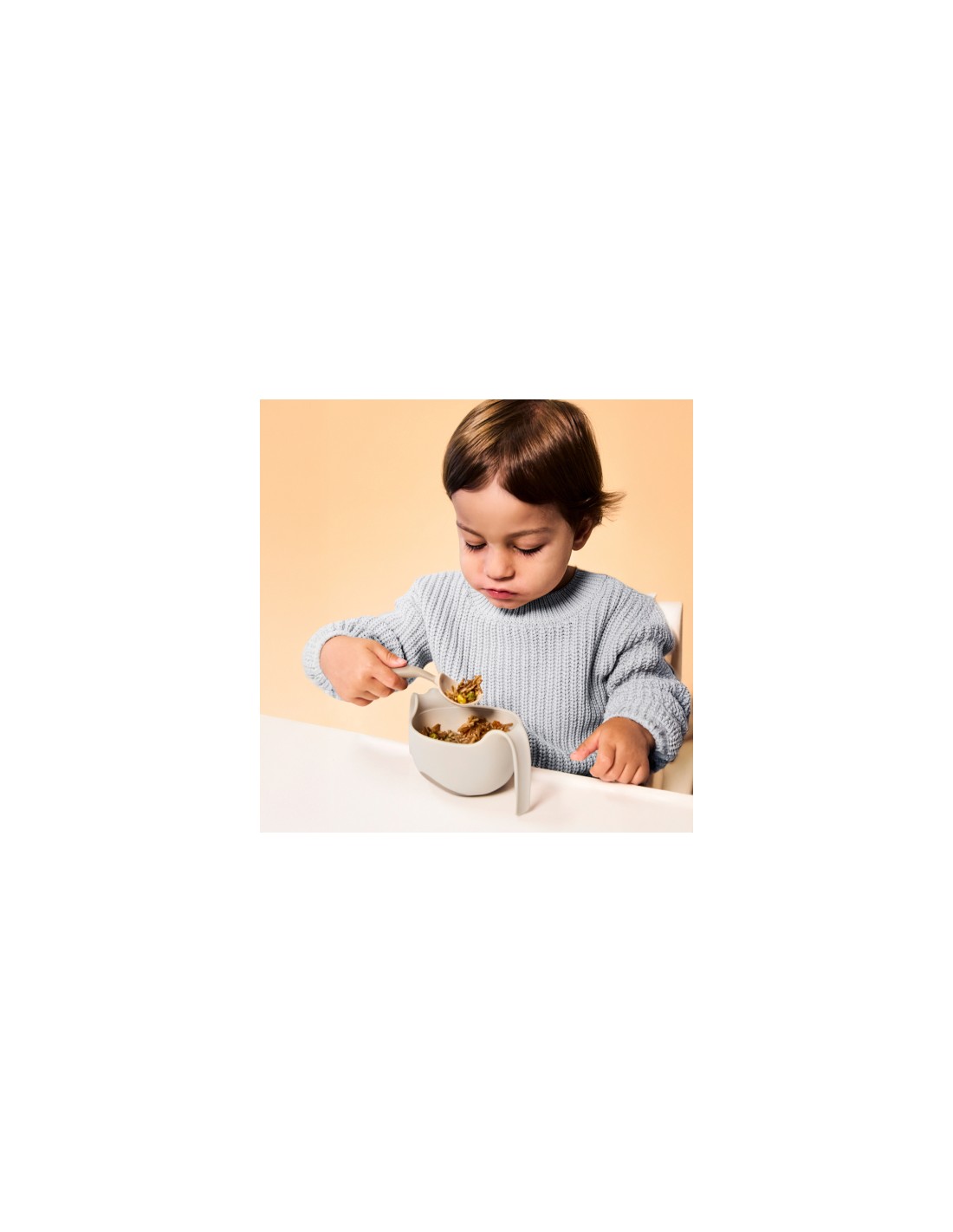 Cubiertos infantiles con cajita - Latte