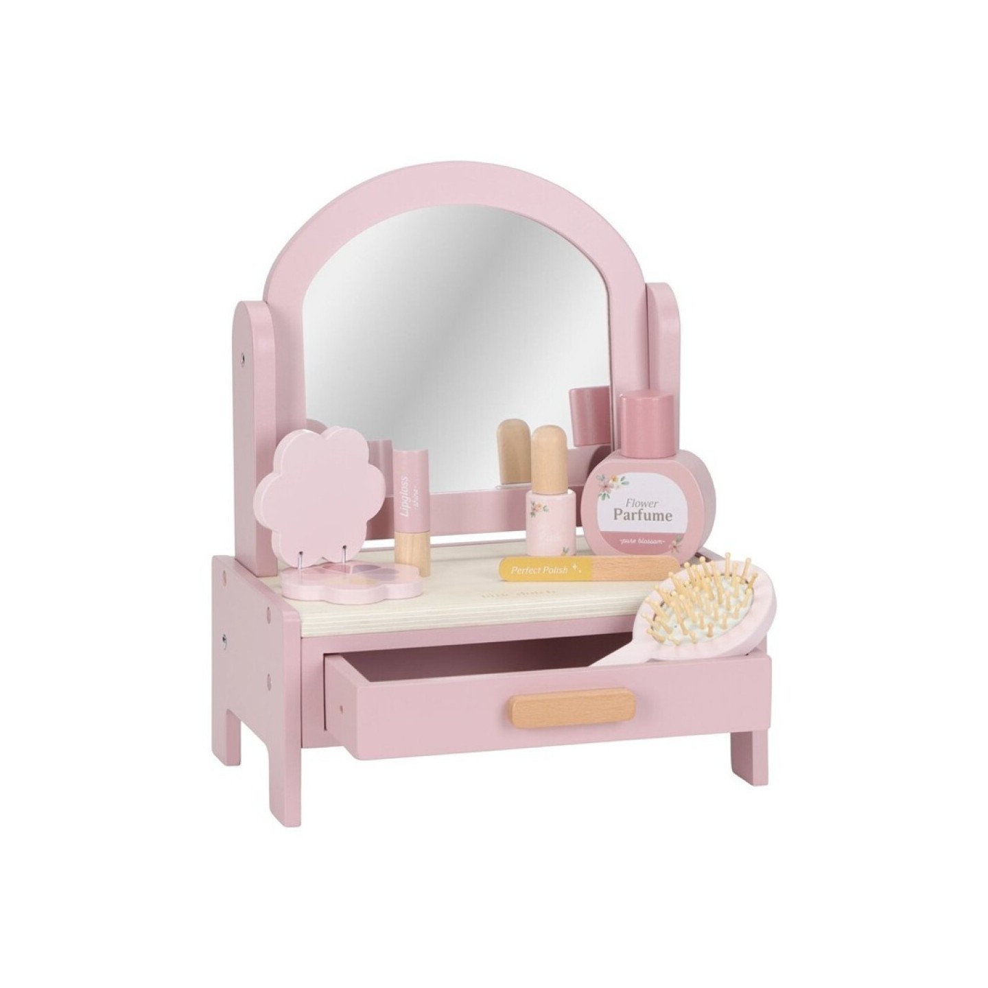 Set Tocador de Madera