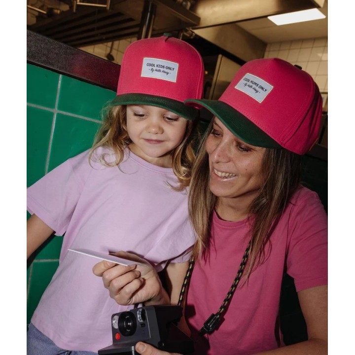 Gorra Camionero Mamá Mini Fuchsia