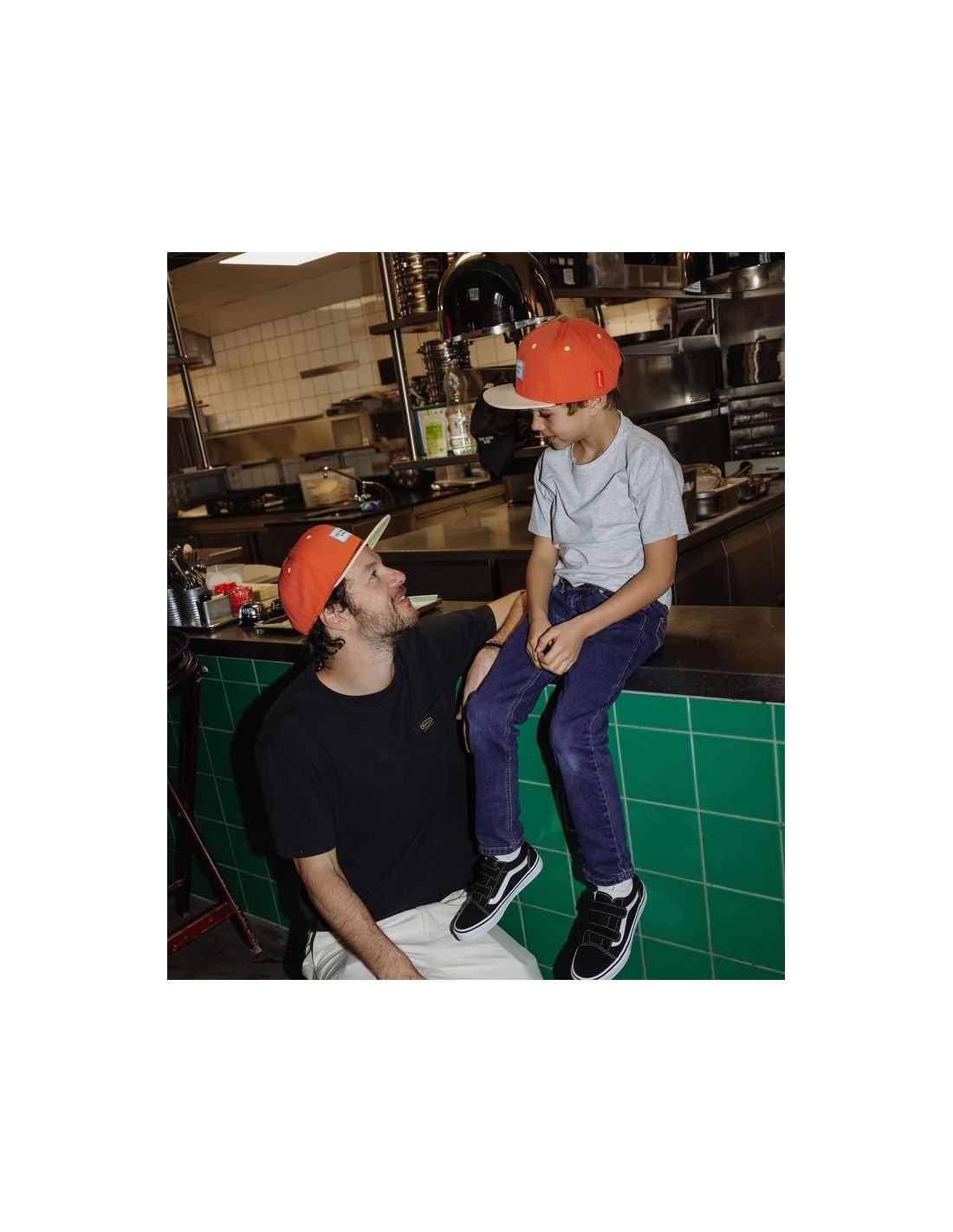 Gorra Camionero Papá Mini Sunrise