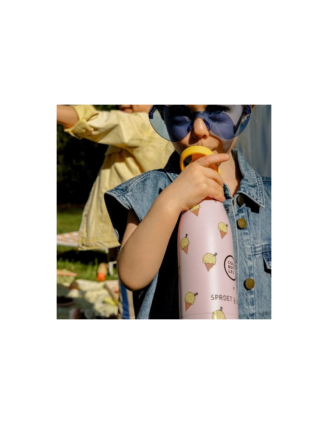 The Kids Bottle - SPRT& Pink Scoop 350ml