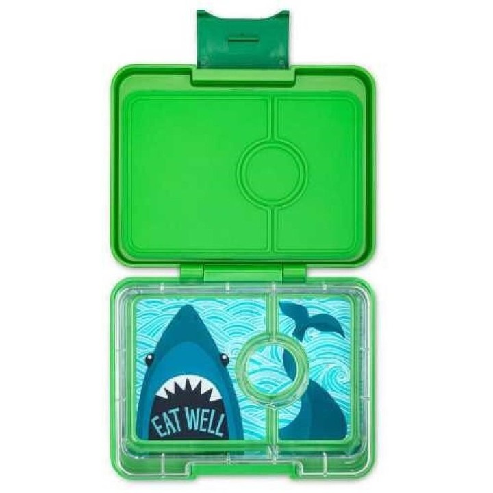 Yumbox Snack Jurassic Green Shark