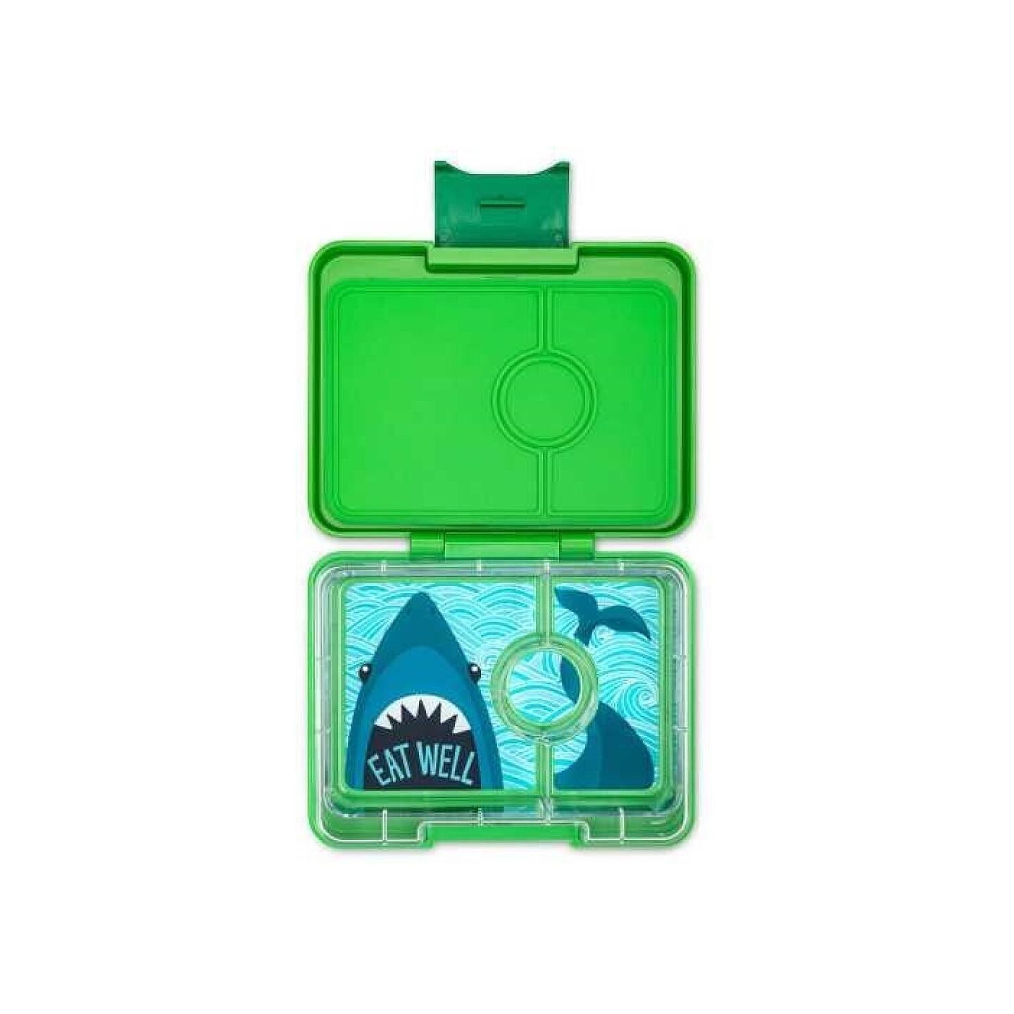 Yumbox Snack Jurassic Green Shark