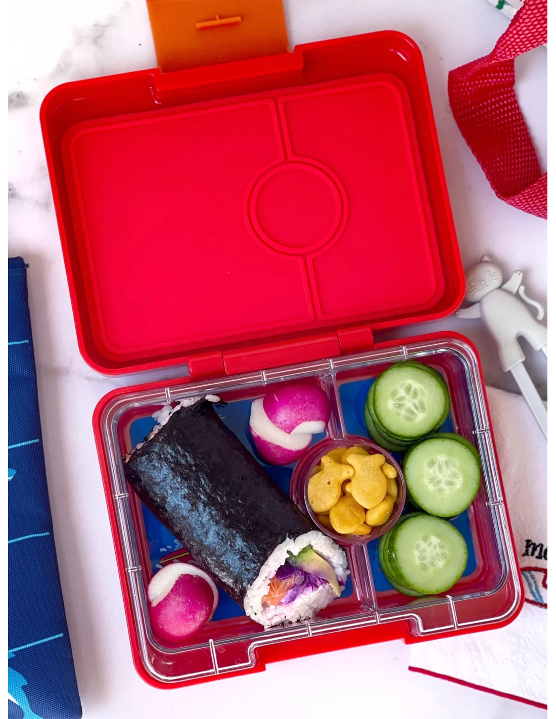 Yumbox Snack Jurassic Green Shark