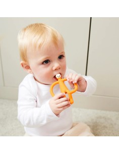 Mordedor Matchstick Monkey Naranja 2
