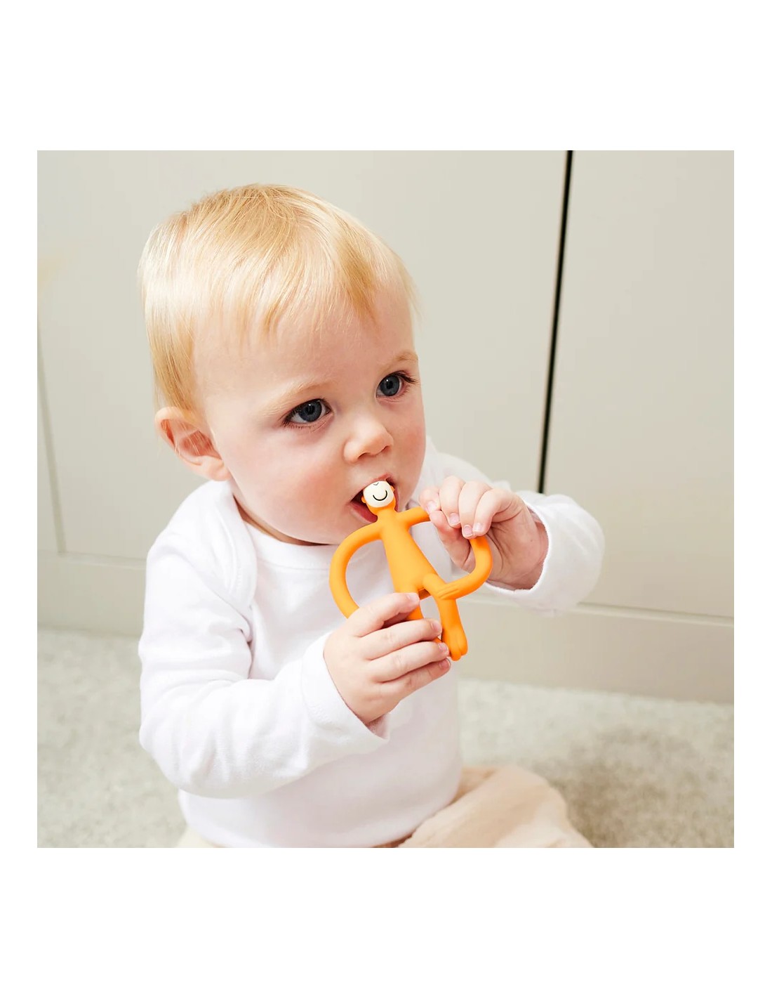 Mordedor Matchstick Monkey Naranja