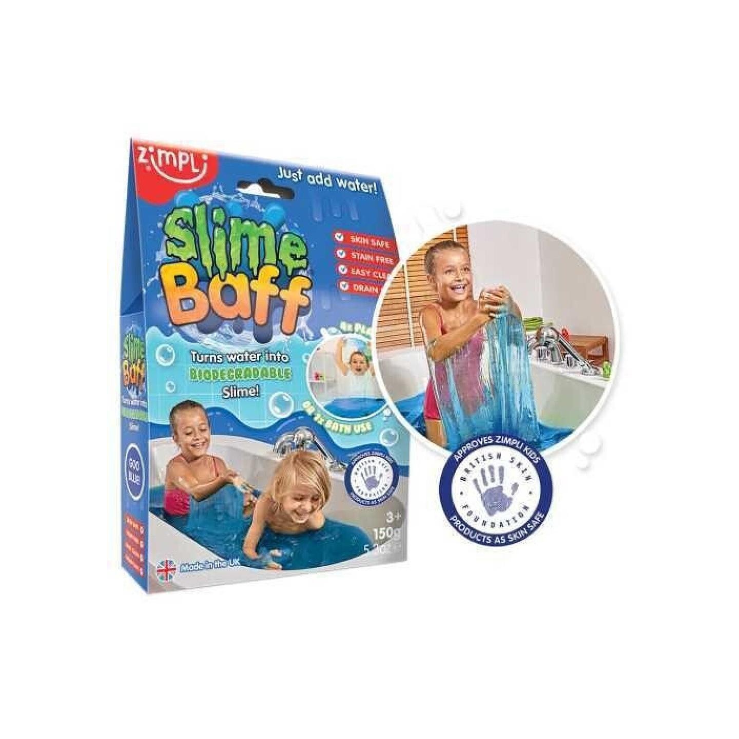 Slime para el Baño Azul