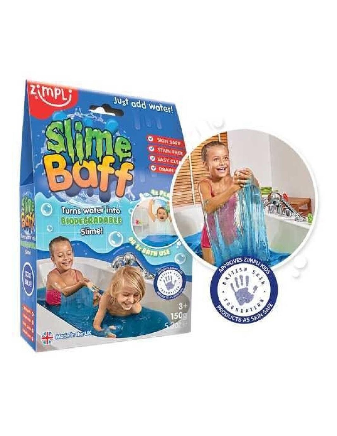 Slime para el Baño Azul
