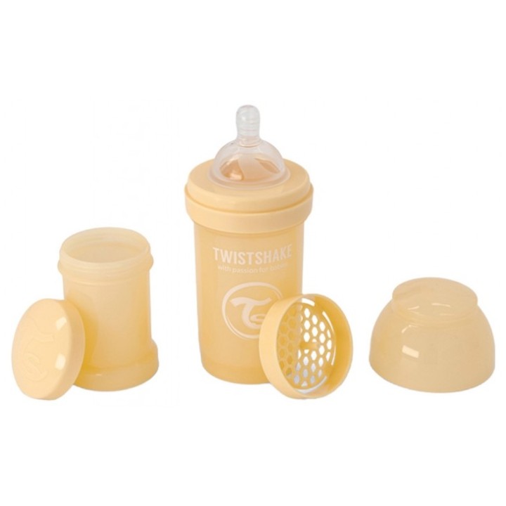 Biberon Twistshake 180 ml Caramelo