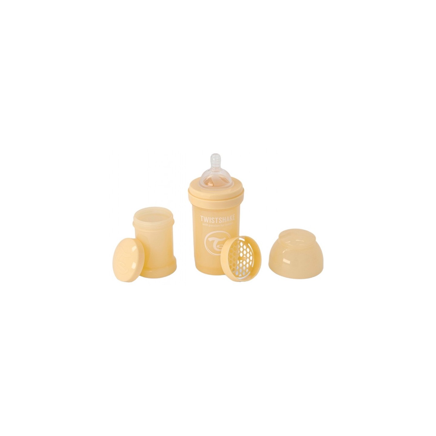 Biberon Twistshake 180 ml Caramelo
