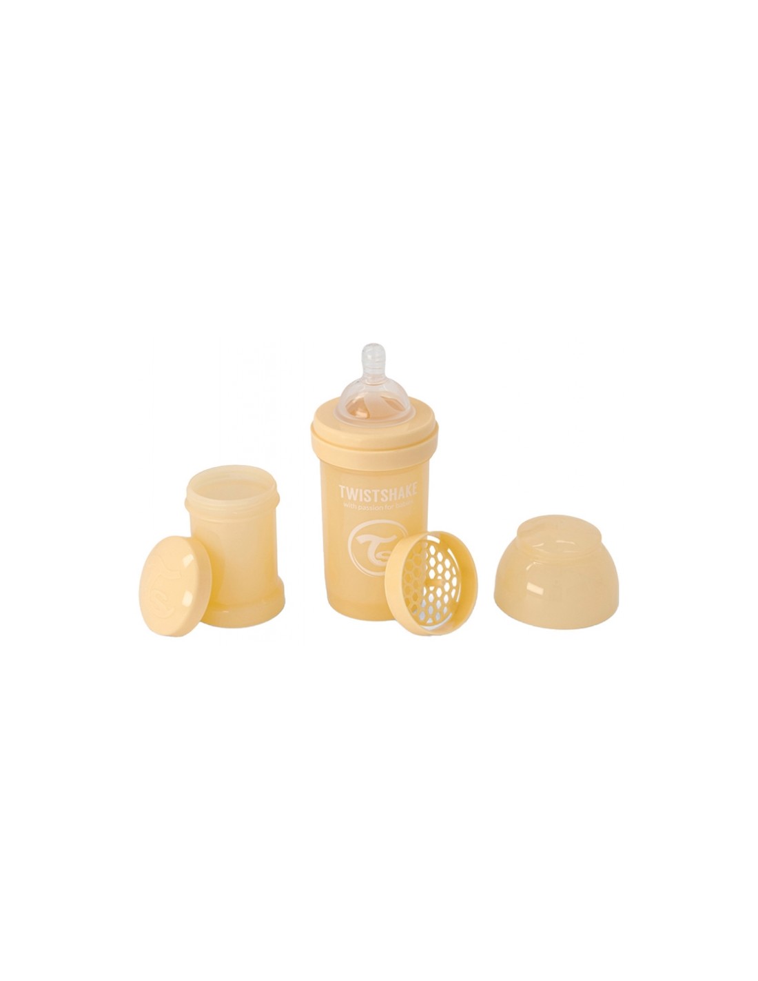 Biberon Twistshake 180 ml Caramelo