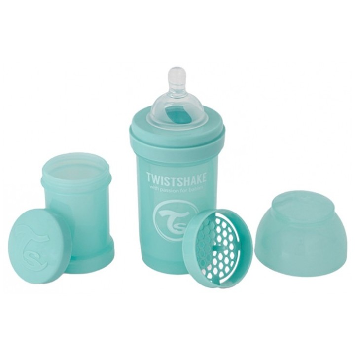 Biberon Twistshake 180 ml Turquesa