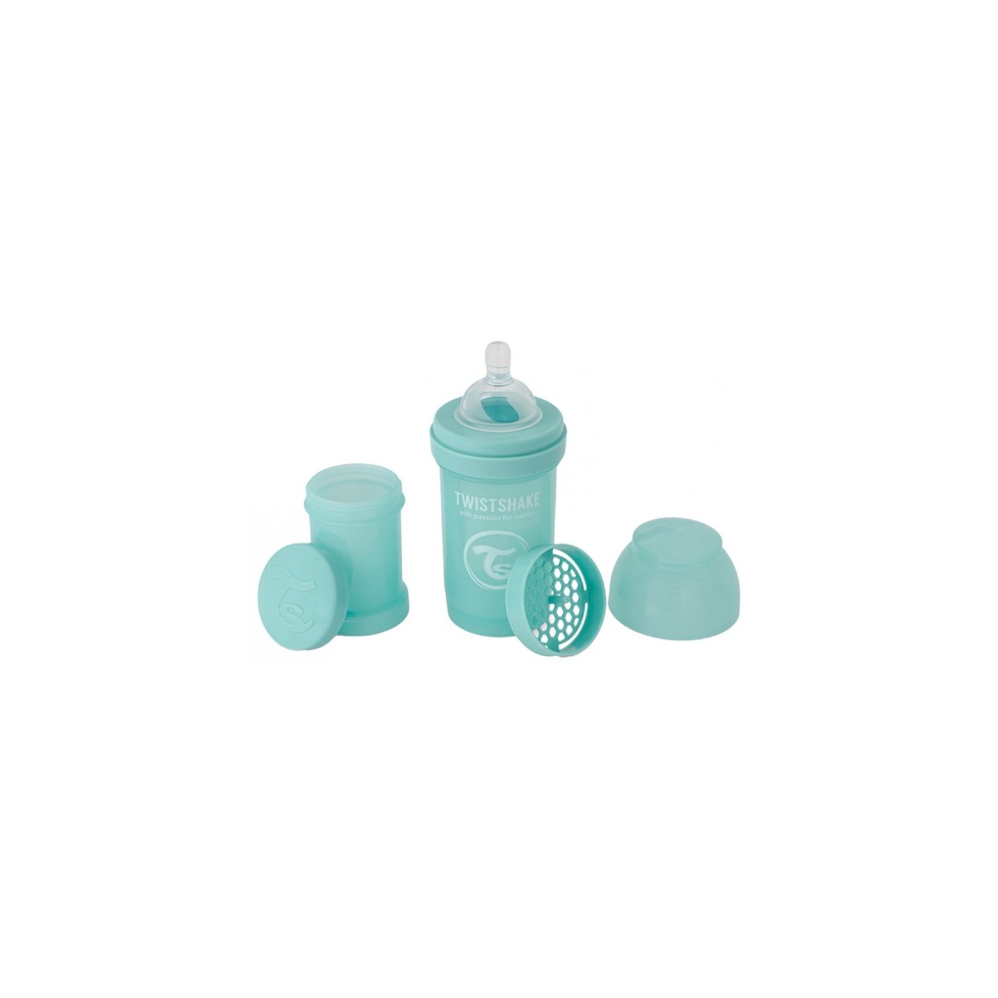 Biberon Twistshake 180 ml Turquesa