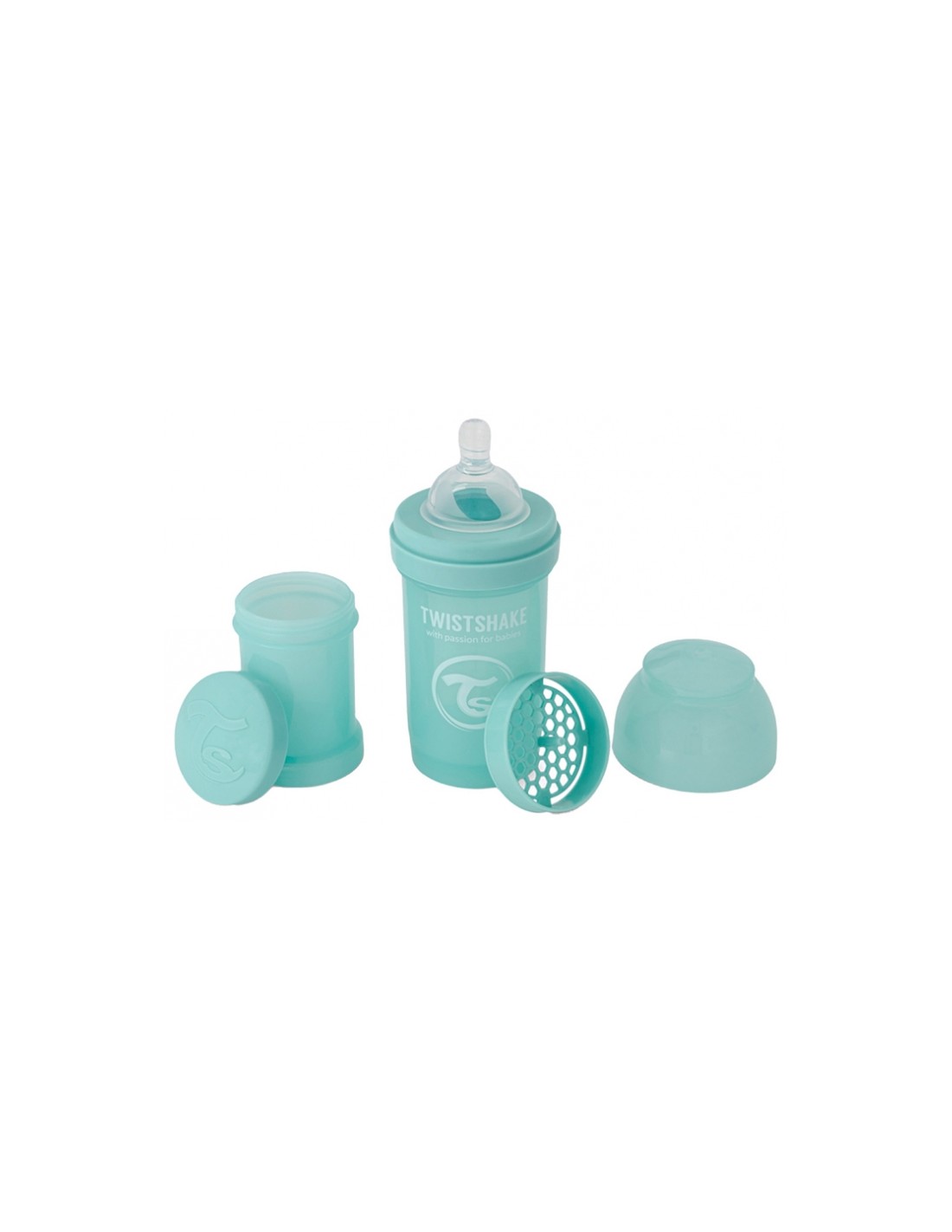 Biberon Twistshake 180 ml Turquesa