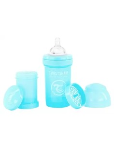 Biberon Twistshake 180 ml Azul Pastel