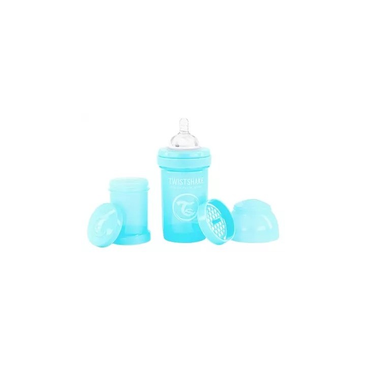 Biberon Twistshake 180 ml Azul Pastel