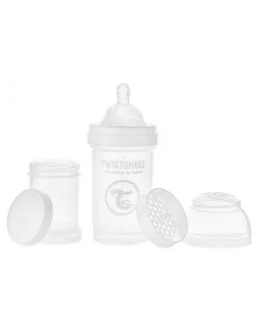 Biberon Twistshake 180 ml Blanco