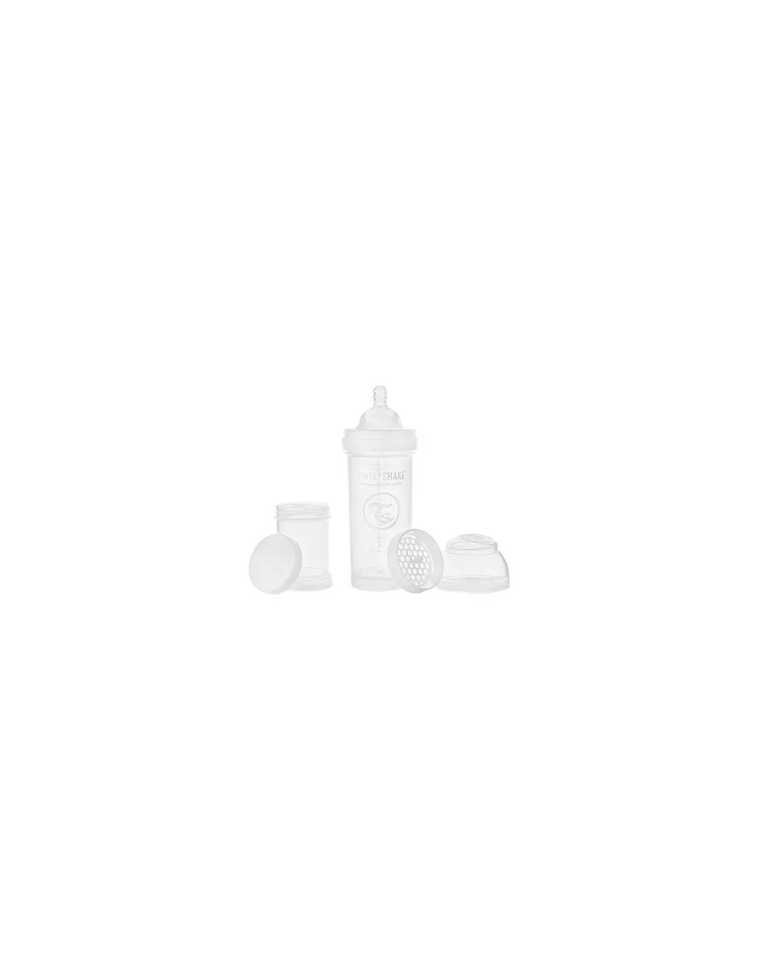 Biberon Twistshake 330 ml Blanco