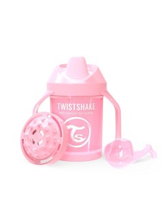 Taza Mini Cup 230 ml Twistshake Rosa Pastel