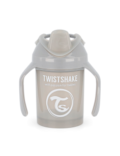Taza Mini Cup 230 ml Twistshake Gris Pastel