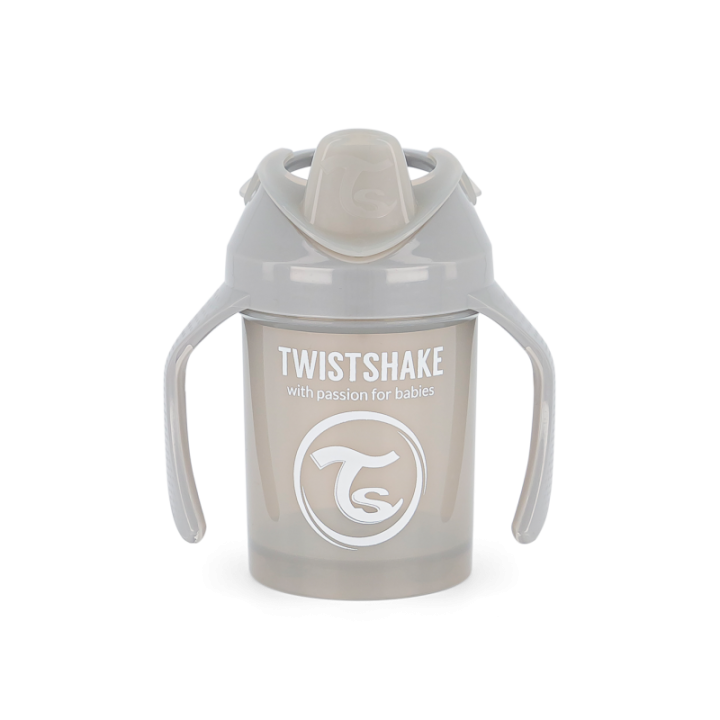 Taza Mini Cup 230 ml Twistshake Gris Pastel