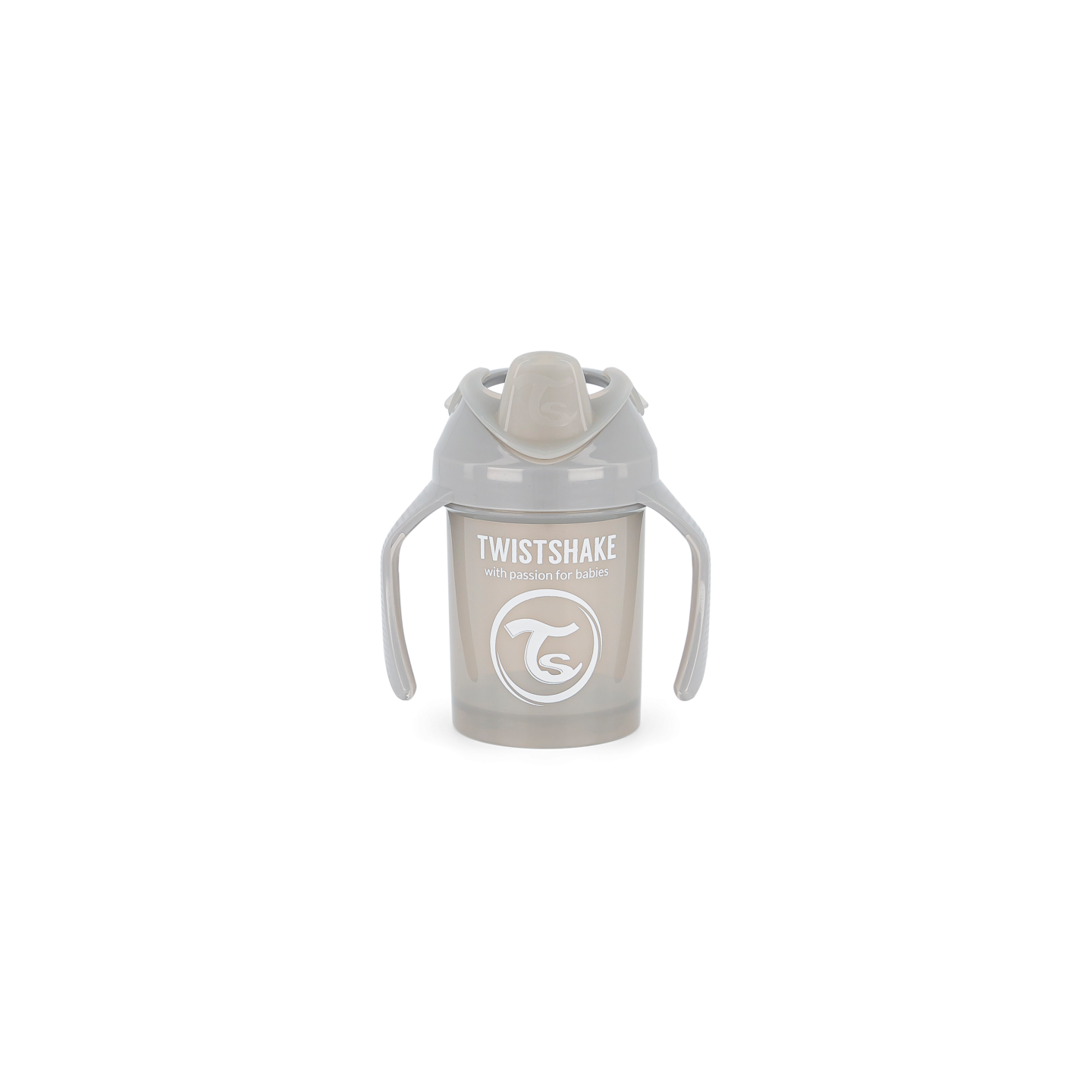 Taza Mini Cup 230 ml Twistshake Gris Pastel