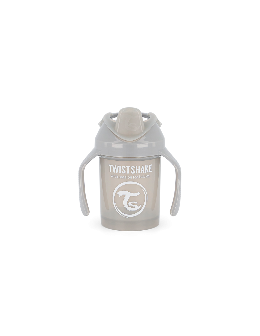 Taza Mini Cup 230 ml Twistshake Gris Pastel
