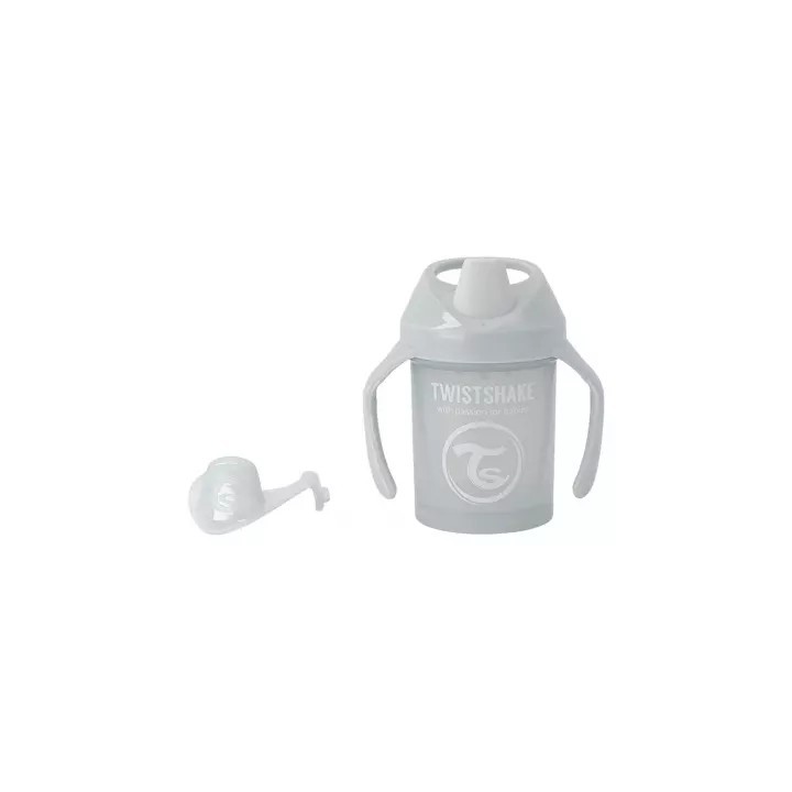 Taza Mini Cup 230 ml Twistshake Gris