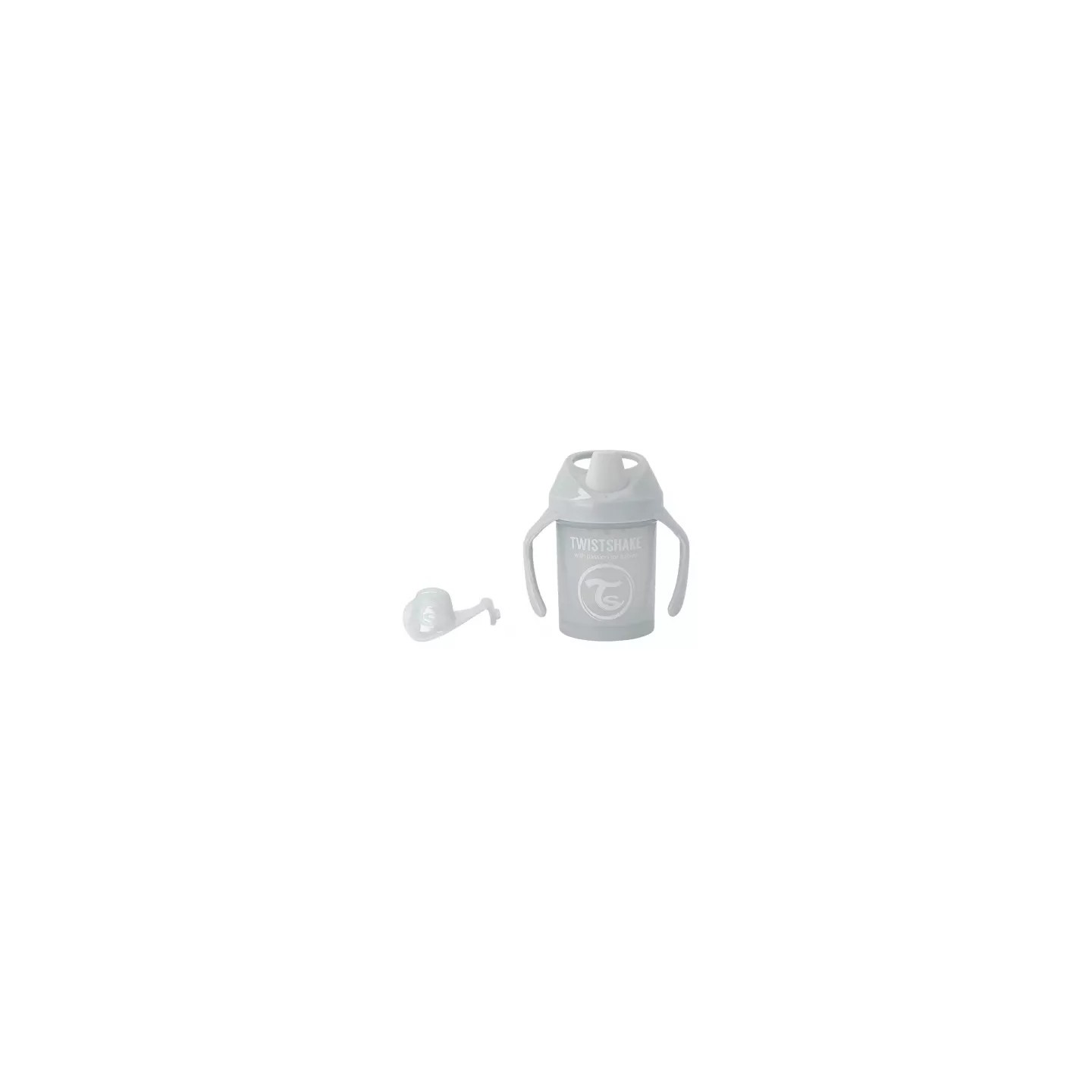 Taza Mini Cup 230 ml Twistshake Gris