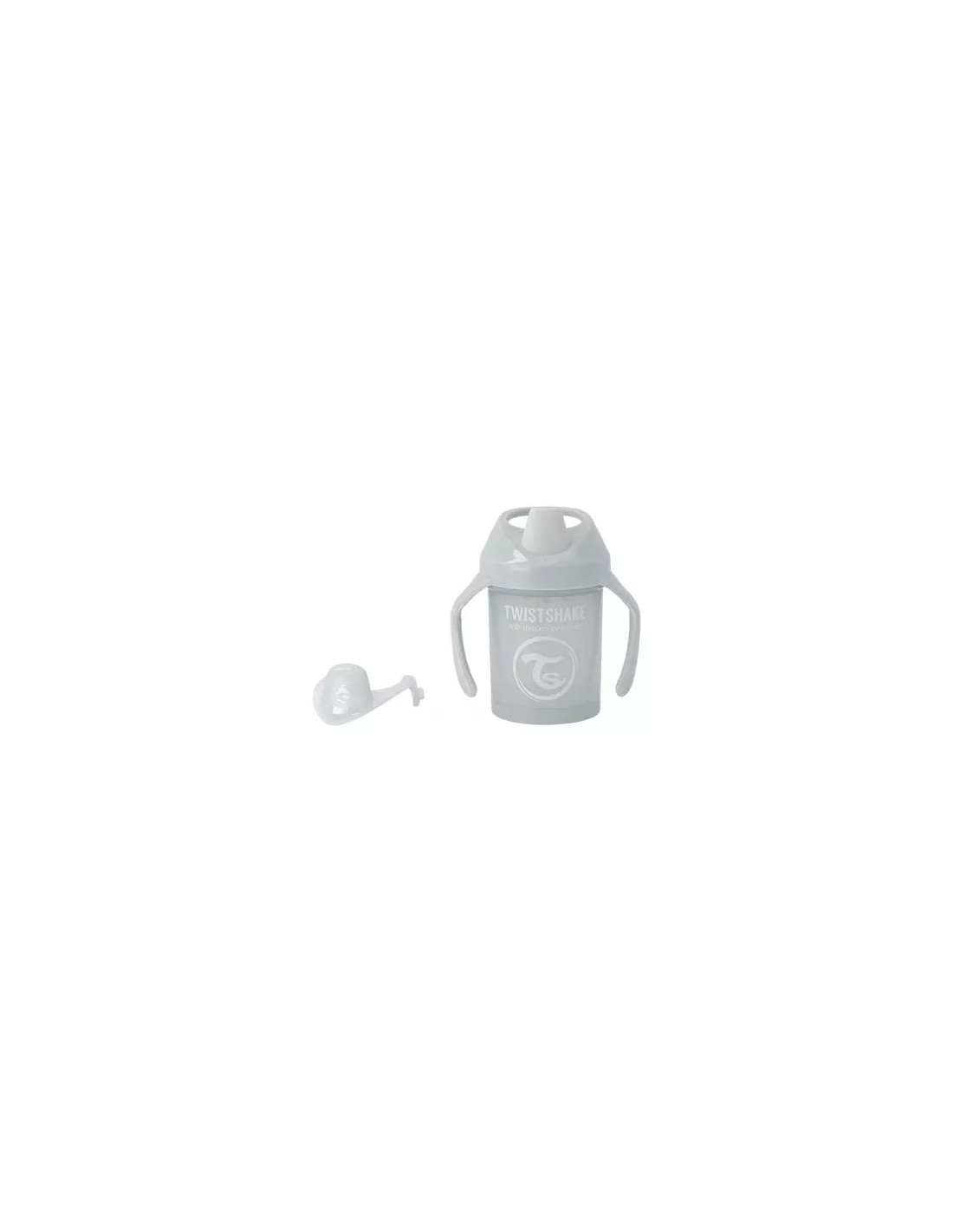 Taza Mini Cup 230 ml Twistshake Gris