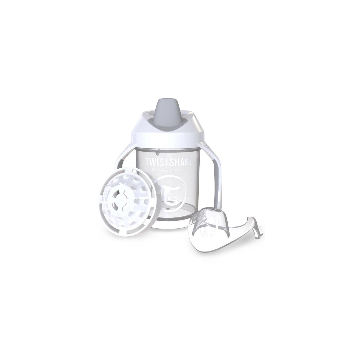Taza Mini Cup 230 ml Twistshake Blanca