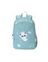 Mochila Mediana Pandas in Space + Llavero Tutete