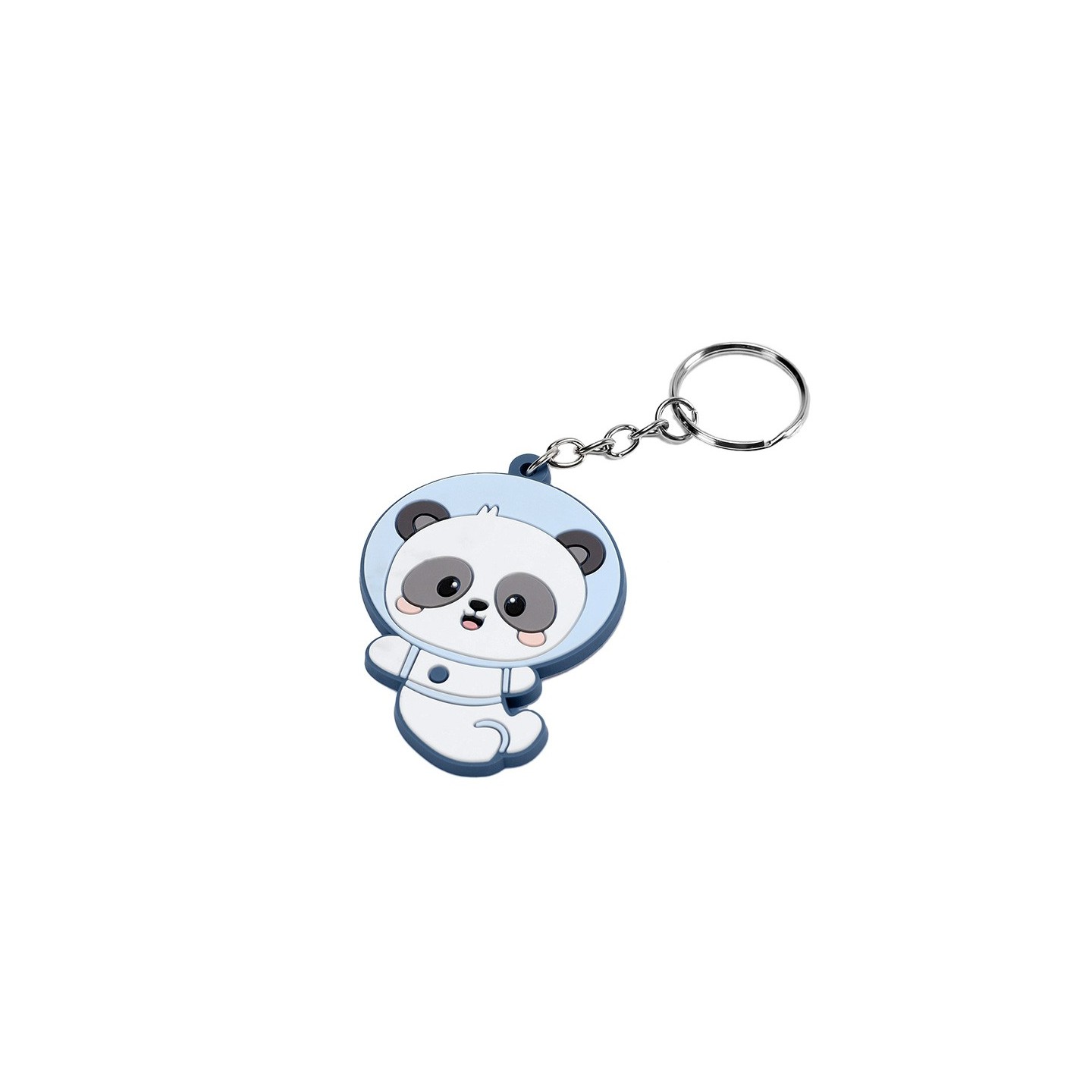 Mochila Mediana Pandas in Space + Llavero Tutete