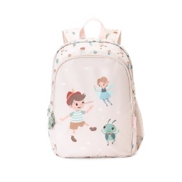 Mochila Mediana The Wooden Boy + Llavero Tutete