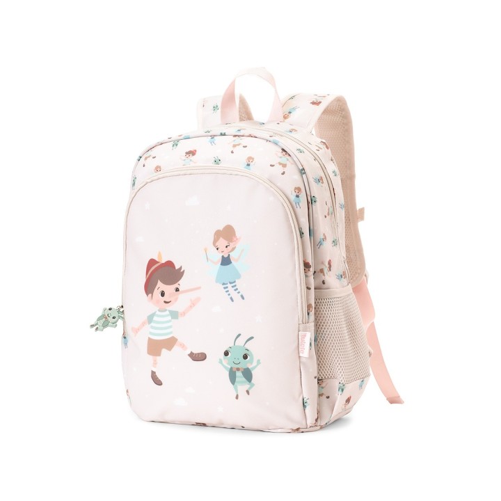 Mochila Mediana The Wooden Boy + Llavero Tutete