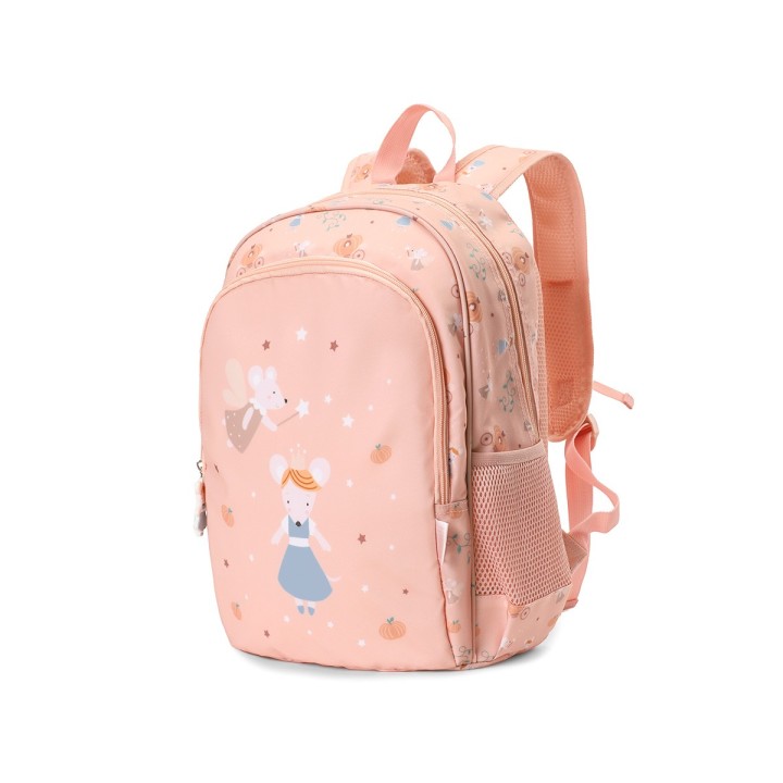 Mochila Mediana Mouse Fairies + Llavero Tutete
