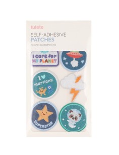 Set de Parches Textiles Autoadhesivos Tutete Space
