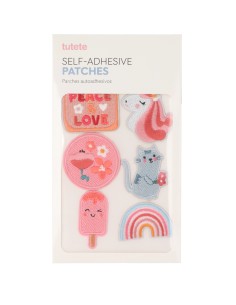 Set de Parches Textiles Autoadhesivos Tutete Happy Day