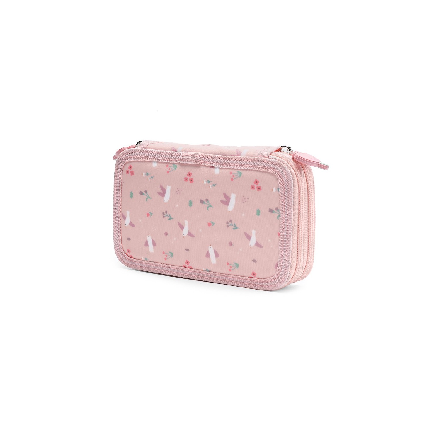 Estuche Plumier Doble Tutete Blossom Birds