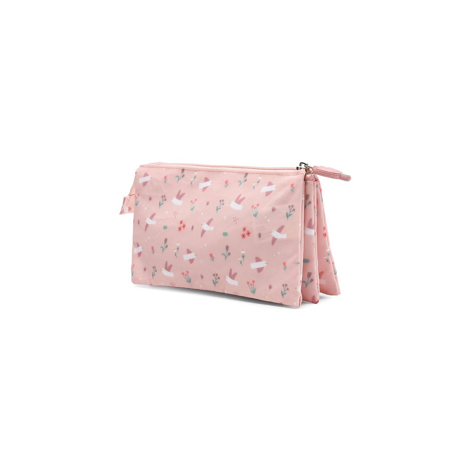 Estuche 3 Compartimentos Blossom Birds Tutete