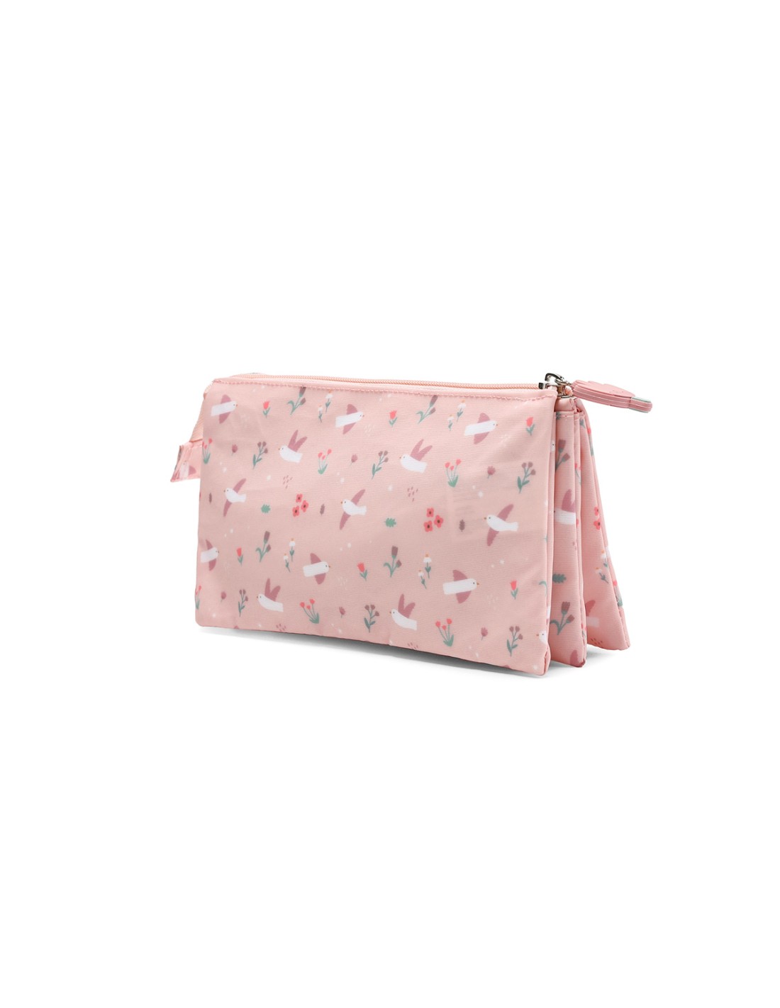 Estuche 3 Compartimentos Blossom Birds Tutete