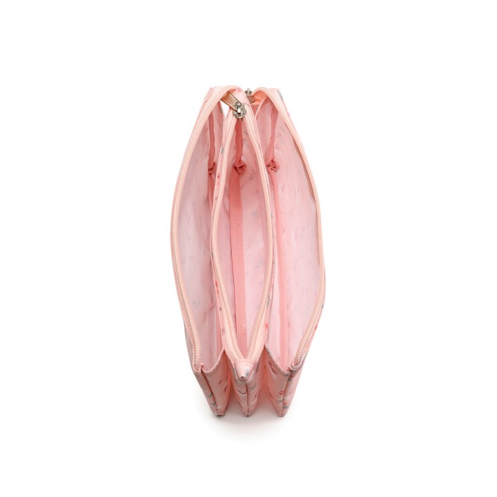 Estuche 3 Compartimentos Blossom Birds Tutete